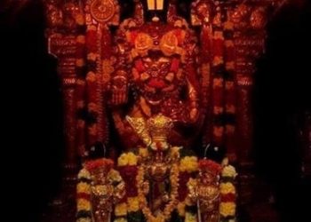 வெங்கடேஸ்வர சுவாமியின் தாடையில் கற்பூரம் பூசுவது ஏன்?
