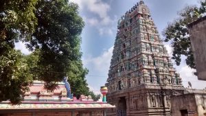 thiruvakkarai vakrakaliamman temple gopuram