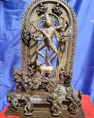 Melakadambur Temple Rishaba Thandava Moorthy