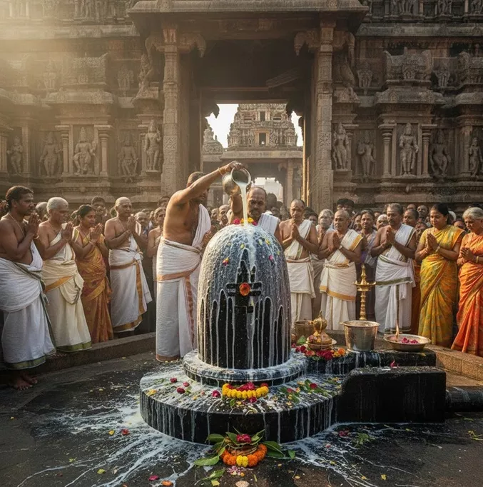 paal-abhishekam